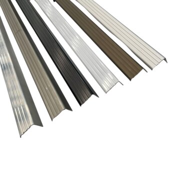 ME013 Perfil de alumínio acabamento para escadas, pisos e esquadrias - 6 metros