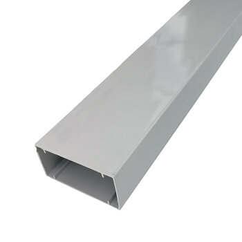 TR-015 TUBO RETANGULAR 38,10 MM(B) X 76,20 MM (A) 7,146 KG-M BARRA 6,00 ML  - ALLUWEB SHOPPING DO ALUMINIO