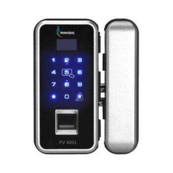 Fechadura digital biométrica eletrônica PV4001 PRIMEBRAS